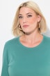 Basic Round Neck Long Sleeve Slim Fit Cotton Tee