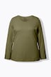 Shirt, Slim, Rundhalsausschnitt, Langarm