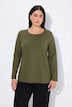 Shirt, Slim, Rundhalsausschnitt, Langarm