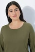 Shirt, Slim, Rundhalsausschnitt, Langarm