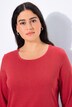Shirt, Slim, Rundhalsausschnitt, Langarm