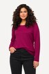 Basic Round Neck Long Sleeve Slim Fit Cotton Tee