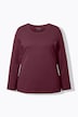 Shirt, slim, ronde hals, lange mouw