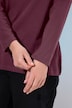Shirt, slim, ronde hals, lange mouw