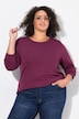 Shirt, slim, ronde hals, lange mouw