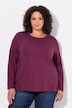 Shirt, slim, ronde hals, lange mouw
