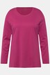 Shirt, slim, ronde hals, lange mouw