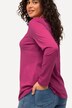 Shirt, slim, ronde hals, lange mouw