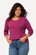 Shirt, slim, ronde hals, lange mouw
