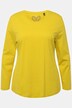 Bluzka, slim, okrągły dekolt, długi rękaw
