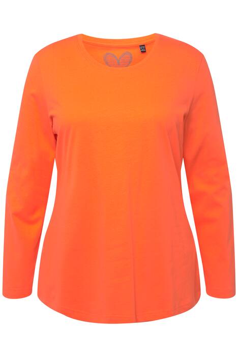 Tričko, Slim, kulatý výstřih, dlouhé rukávy