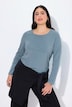 Shirt, Slim, Rundhalsausschnitt, Langarm