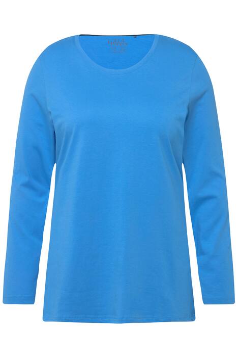 Tričko, Slim, kulatý výstřih, dlouhé rukávy