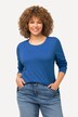 Basic Round Neck Long Sleeve Slim Fit Cotton Tee