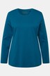 Bluzka, slim, okrągły dekolt, długi rękaw