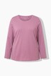 Shirt, slim, ronde hals, lange mouw
