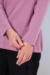 Basic Round Neck Long Sleeve Slim Fit Cotton Tee
