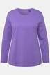 Basic Round Neck Long Sleeve Slim Fit Cotton Tee