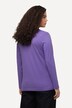 Basic Round Neck Long Sleeve Slim Fit Cotton Tee