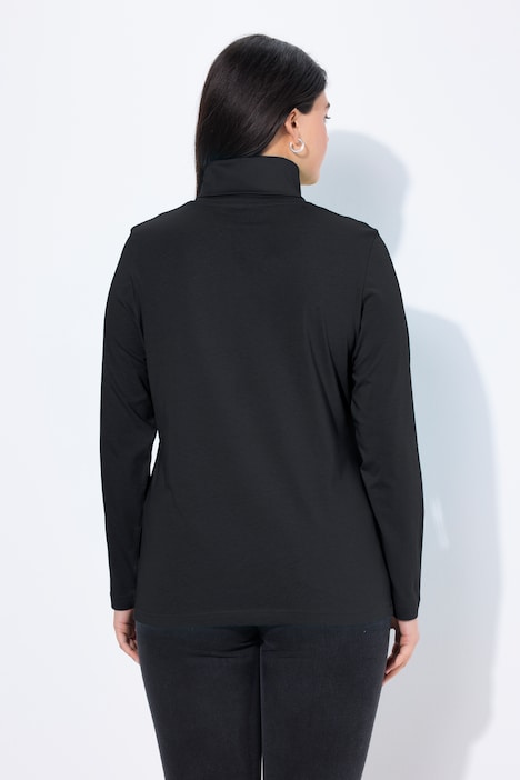 Basic Long Sleeve Slim Fit Turtleneck