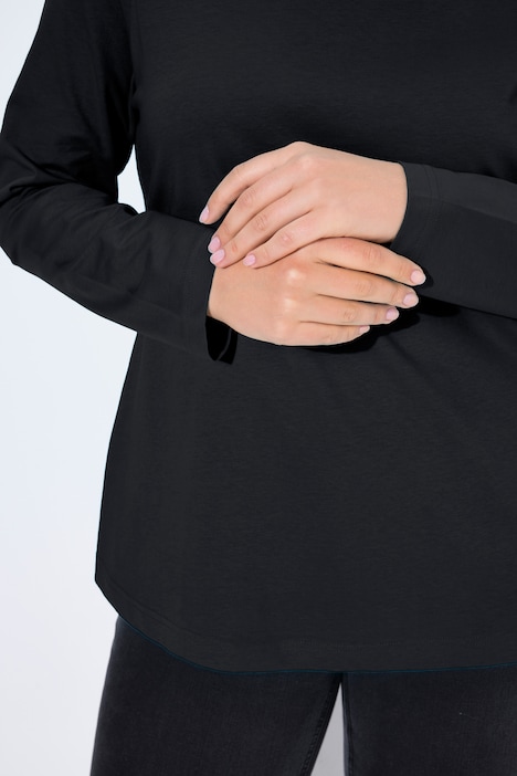 Basic Long Sleeve Slim Fit Turtleneck