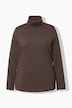 Shirt, col, slim, lange mouwen