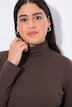 T-shirt coupe Slim Fit, manches longues et col roulé
