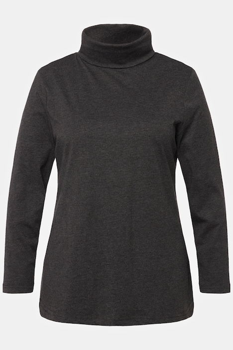 Basic Long Sleeve Slim Fit Turtleneck | T-Shirts | Tops
