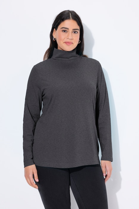 Basic Long Sleeve Slim Fit Turtleneck
