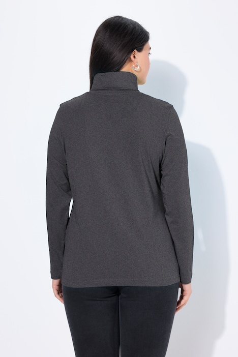 Basic Long Sleeve Slim Fit Turtleneck