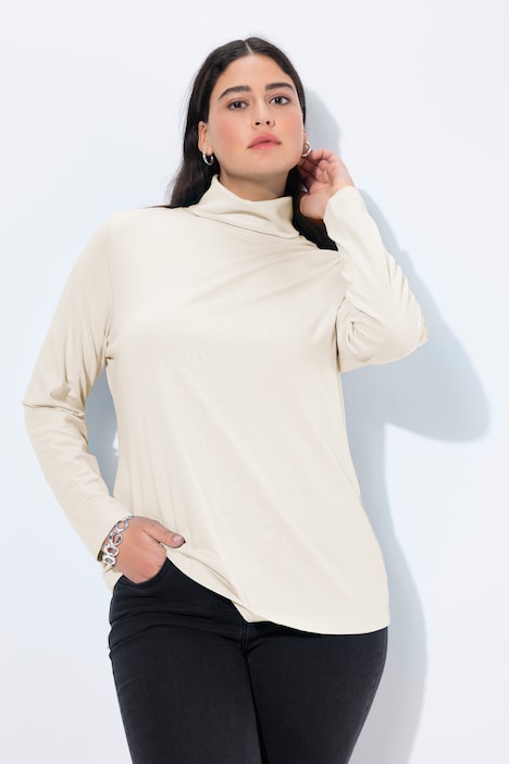 Basic Long Sleeve Slim Fit Turtleneck