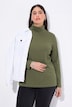 T-shirt coupe Slim Fit, manches longues et col roulé
