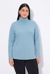 T-shirt coupe Slim Fit, manches longues et col roulé