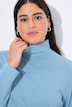 T-shirt coupe Slim Fit, manches longues et col roulé