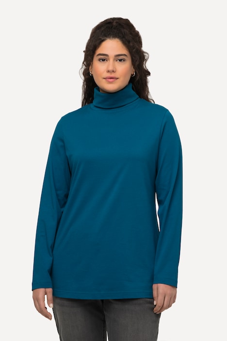 Basic Long Sleeve Slim Fit Turtleneck | T-Shirts | Knit Tops & Tees