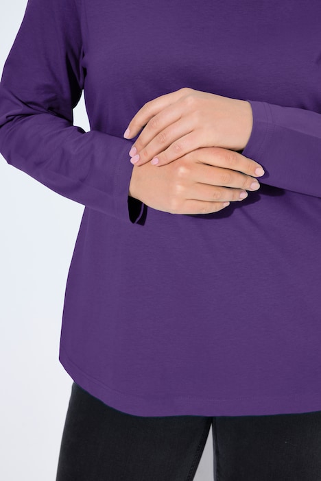 Basic Long Sleeve Slim Fit Turtleneck