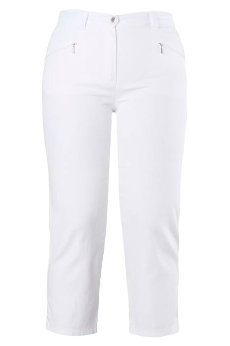 Kalhoty Mony, délka k lýtkům, zúžené nohavice, příčně elastické