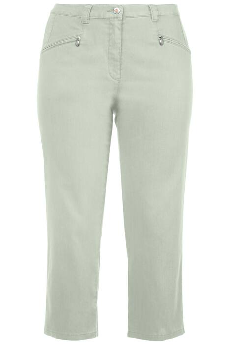 Kalhoty Mony, délka k lýtkům, zúžené nohavice, příčně elastické