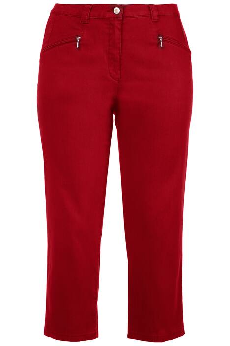 Kalhoty Mony, délka k lýtkům, zúžené nohavice, příčně elastické