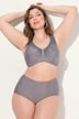 Soutien-gorge de maintien sans armatures, pendentif en strass - bonnet B-G
