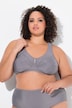 Soutien-gorge de maintien sans armatures, pendentif en strass - bonnet B-G
