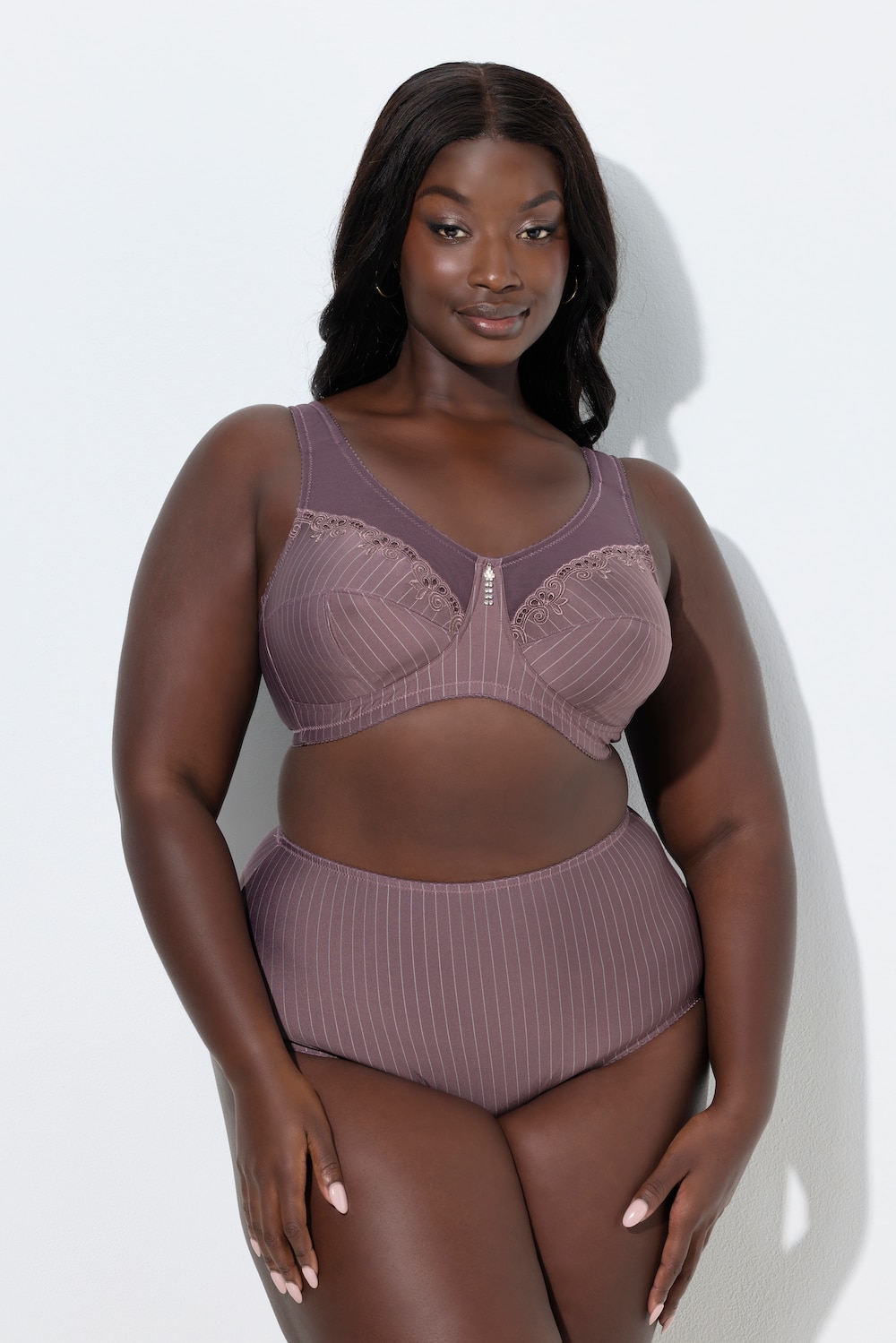 Große Größen Entlastungs-BH, Damen, braun, Größe: 130B, Synthetische Fasern/Baumwolle, Ulla Popken