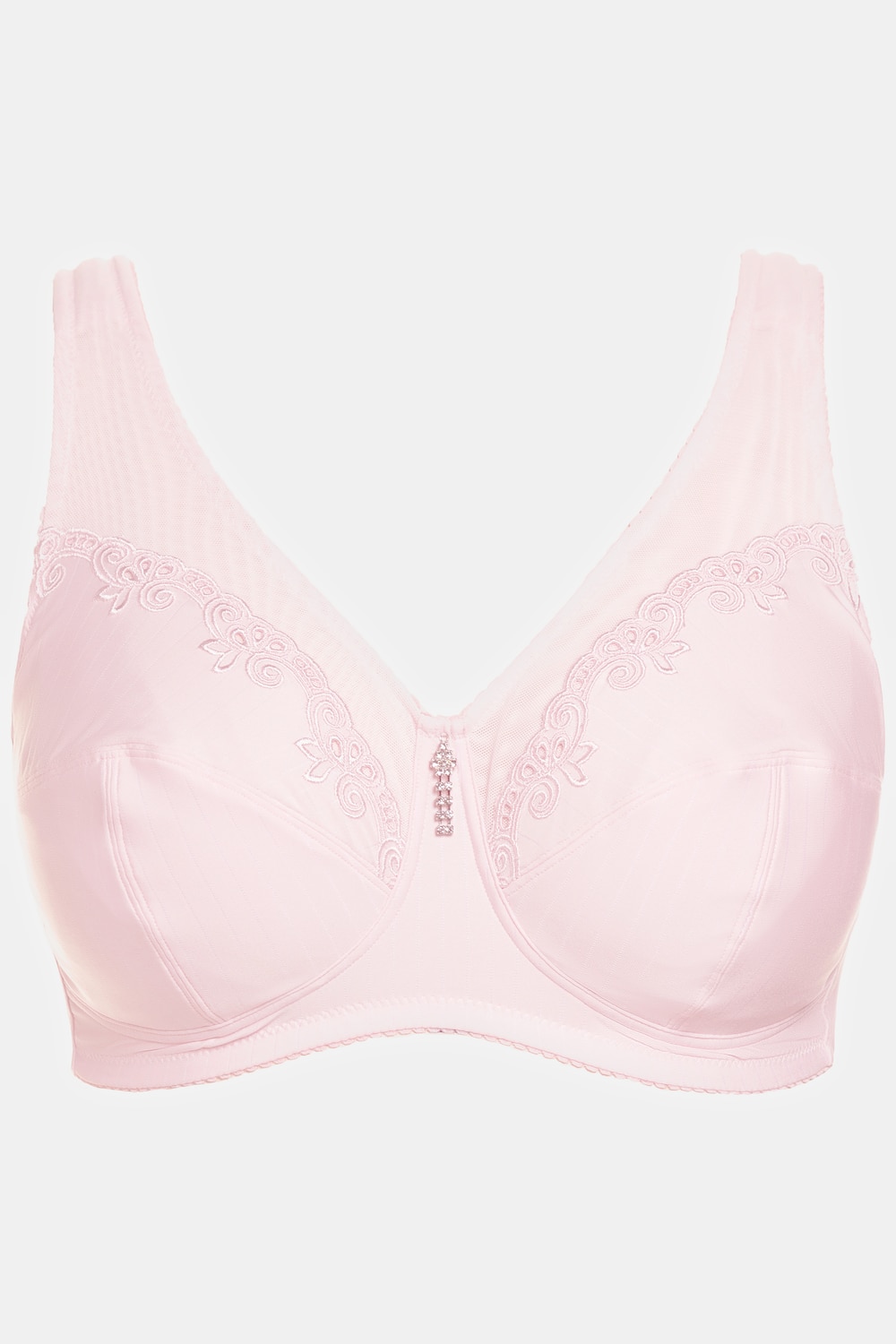Stora storlekar Stöd-BH, Dam, rosa, storlek: 130G, Syntetfibrer/Bomull, Ulla Popken