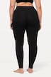 Leggings, largo capri, pernera estrecha, cintura elástica