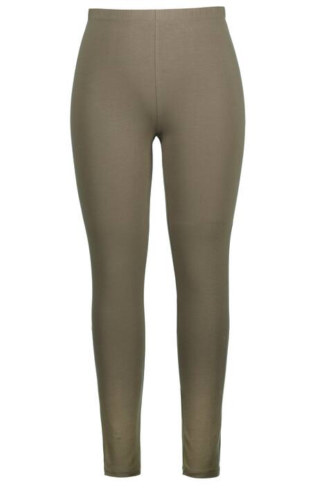 Legíny, délka k lýtkům, úzké nohavice, pružný pas