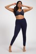 Legging longueur mollet, jambe étroite et taille élastique