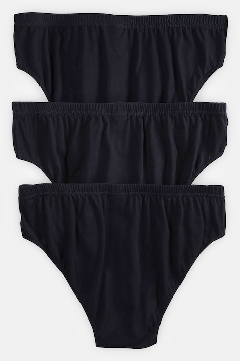 JP 1880 Slip Intimo Sportivo Uomo In Cotone - Confezione Da 3, Nero, Taglie Forti Fino A XXXXXX-Large