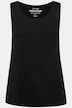 Top, cuello redondo, clásico, elástico, tirante ancho, sin mangas