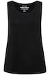 Top, kulatý výstřih, streč, široká ramínka, bez rukávů