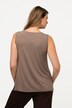Essential Rayon Round Neck Slinky Stretch Knit Tank